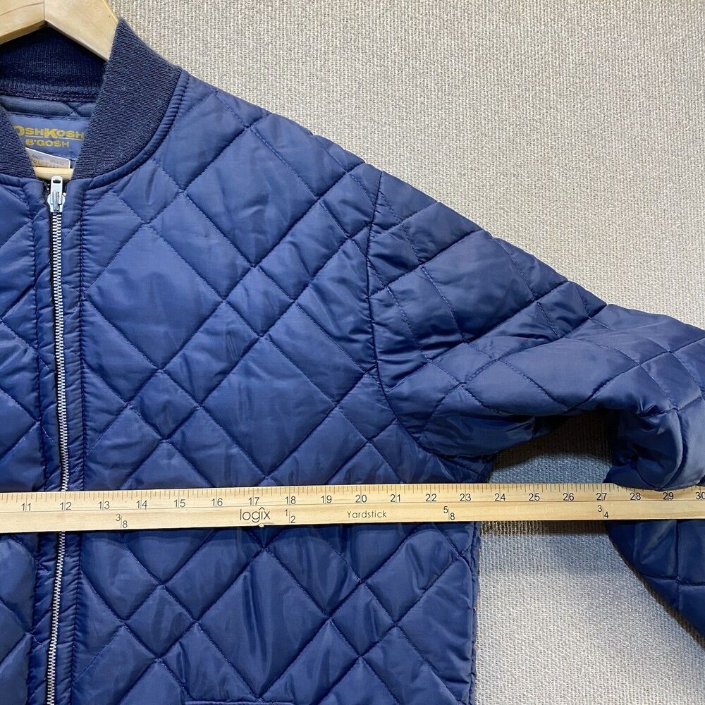Vintage OshKosh B'gosh Coat Women's Large Quilt Lined Puffer Jacket - Picture 4 of 10